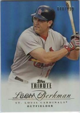 Lance Berkman #6 Baseball Cards 2012 Topps Tribute