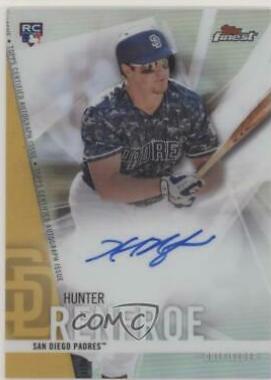Hunter Renfroe #FA-HR Baseball Cards 2017 Topps Finest Autographs