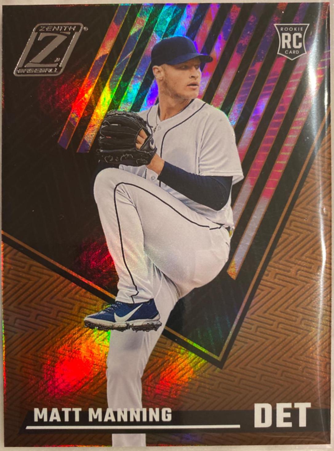 Matt Manning #4 Baseball Cards 2022 Panini Chronicles Zenith