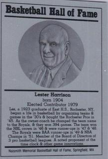 Lester Harrison