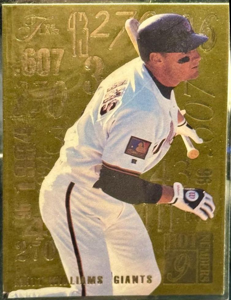 Matt Williams #10 Baseball Cards 1995 Flair Hot Numbers