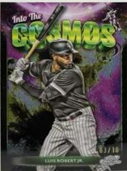 Luis Robert Jr. [Black Eclipse Refractor] #ITC-18 Baseball Cards 2024 Topps Cosmic Chrome Into the Cosmos Prices