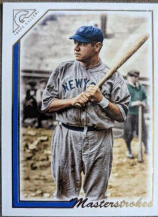 Babe Ruth #MS-17 Baseball Cards 2022 Topps Gallery Masterstrokes