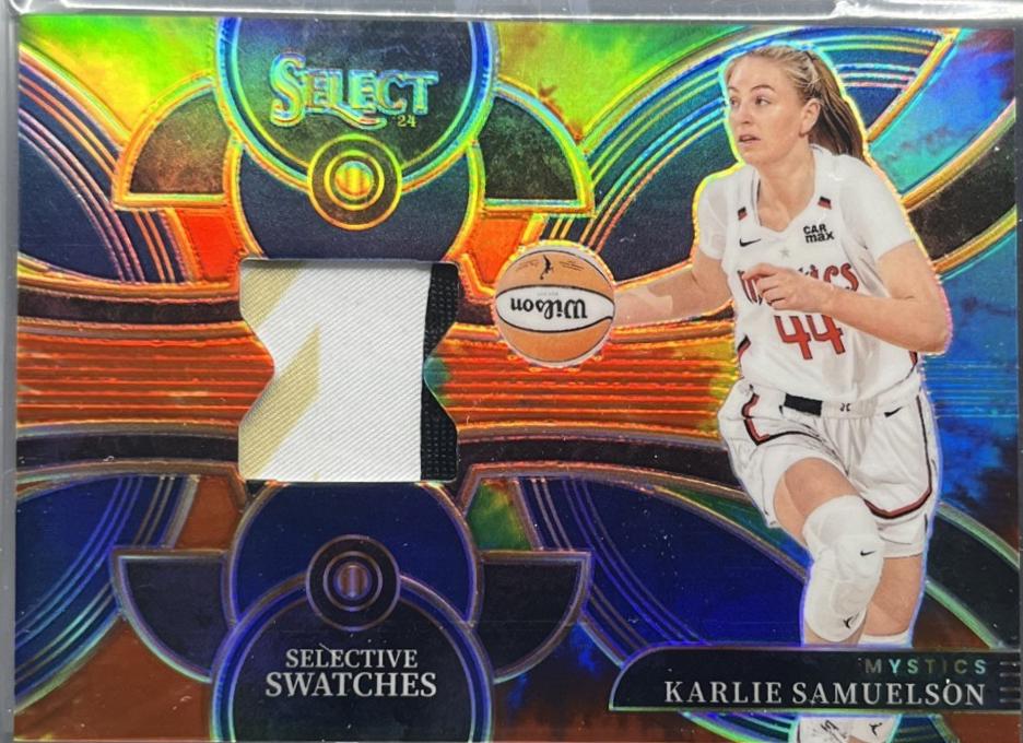 Karlie Samuelson #SW-KS 2024 Panini Select WNBA Selective Swatch