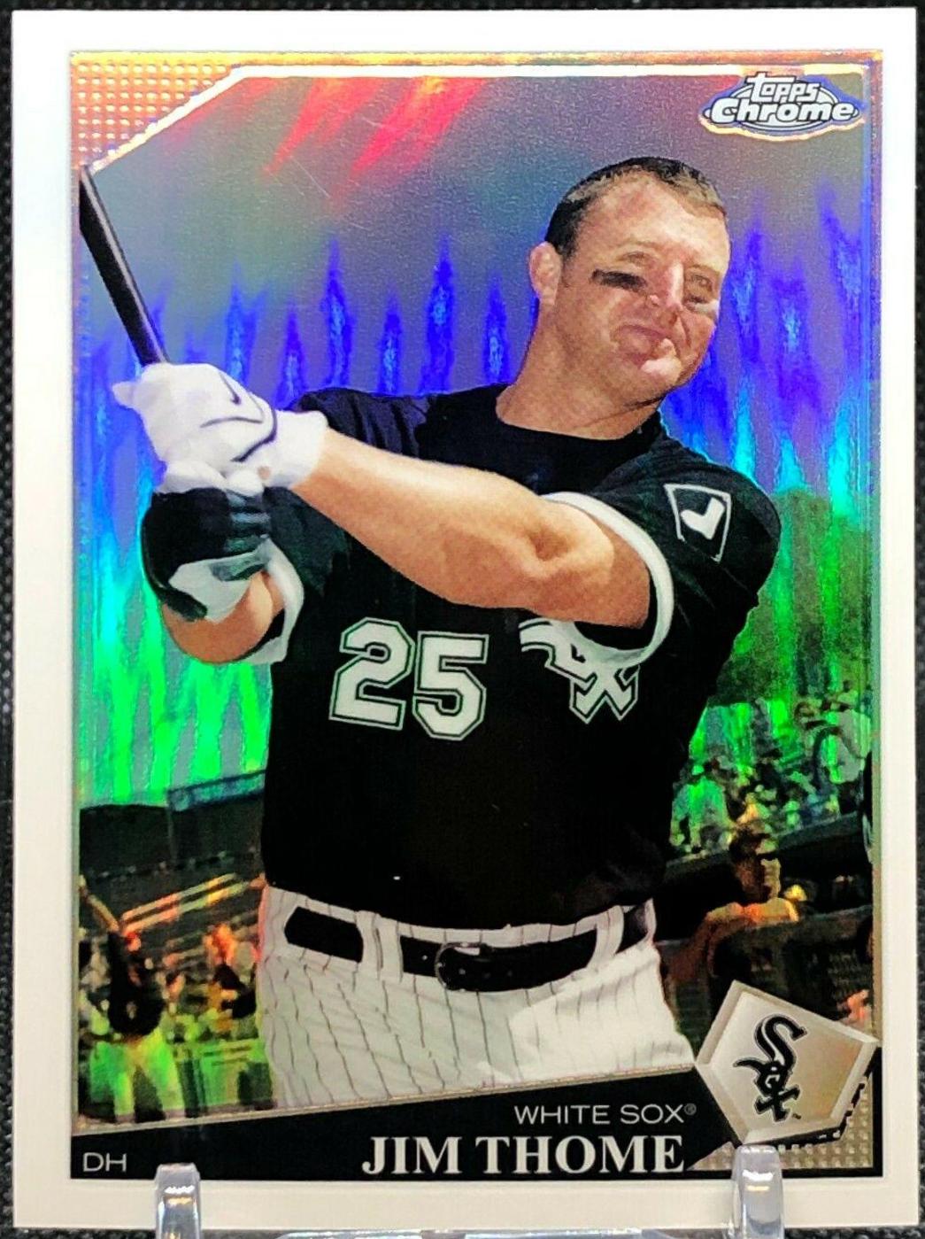 Jim Thome #165 2009 Topps Chrome Baseball