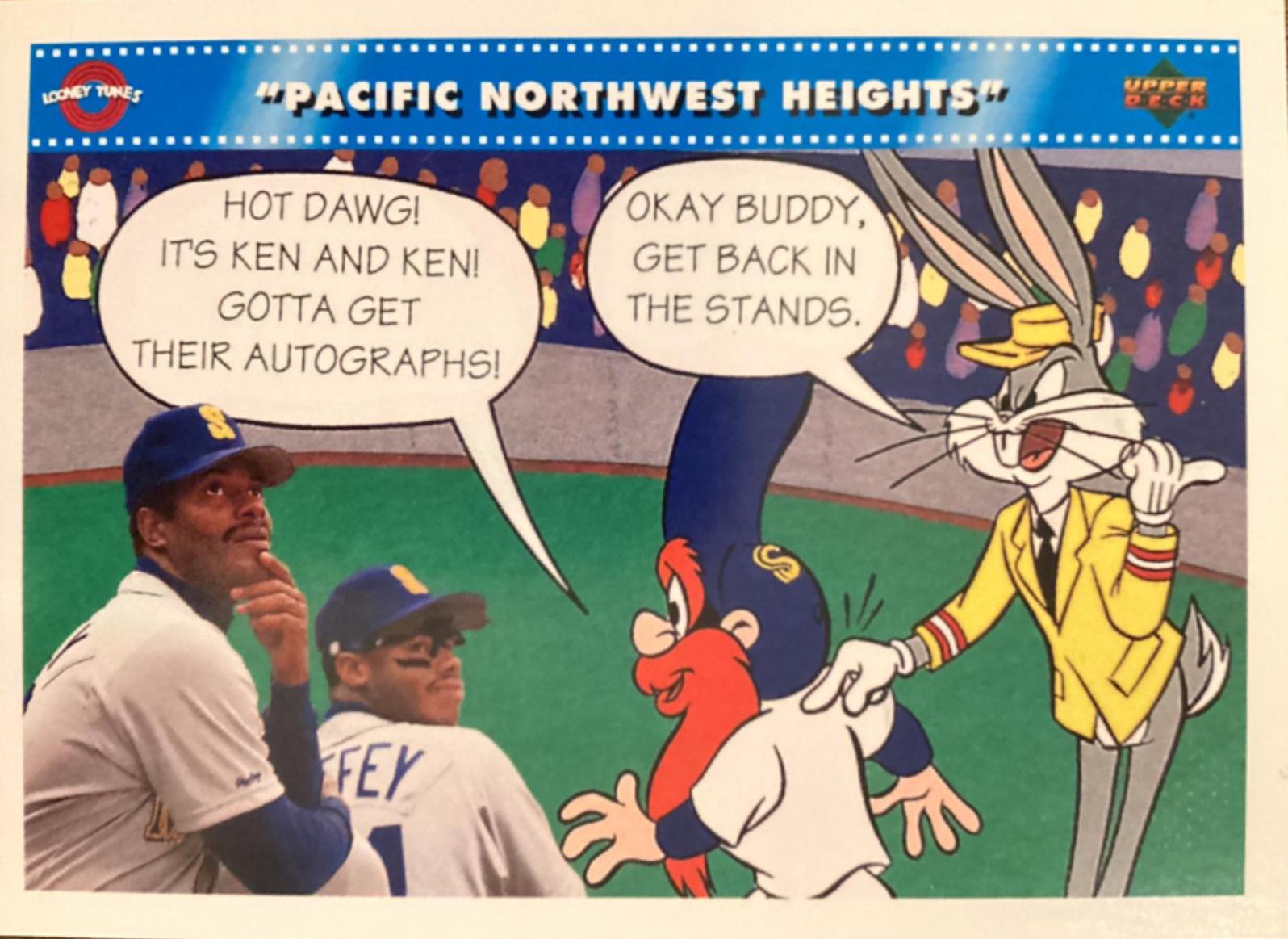 Pacific Northwest Heights #76 Baseball Cards 1992 Upper Deck Comic Ball