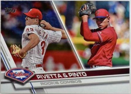 Nick Pivetta, Ricardo Pinto #US235 Baseball Cards 2017 Topps Update