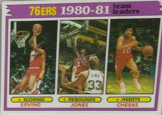 Julius Erving / Caldwell Jones / Maurice Cheeks