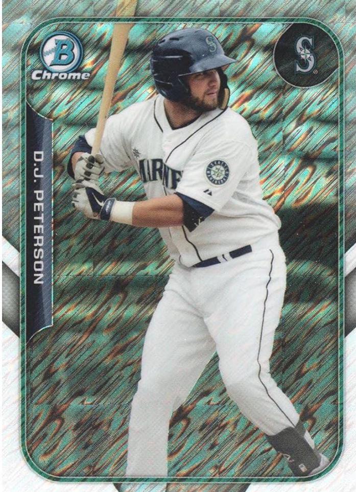 D.J. Peterson #FFM-DP Baseball Cards 2015 Bowman Chrome the Farm's Finest Minis