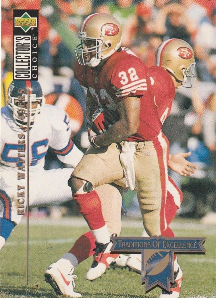 Ricky Watters #46 Football Cards 1994 Collector's Choice