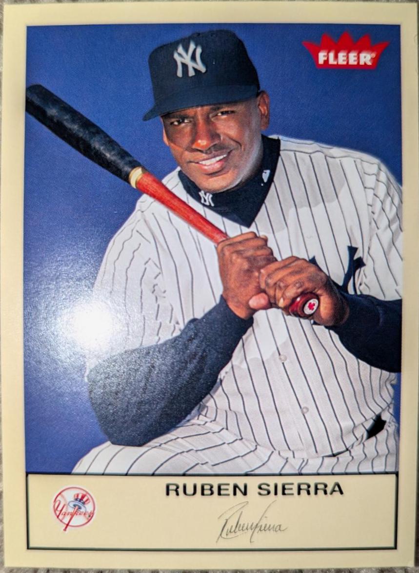 Ruben Sierra #32 Baseball Cards 2005 Fleer Tradition