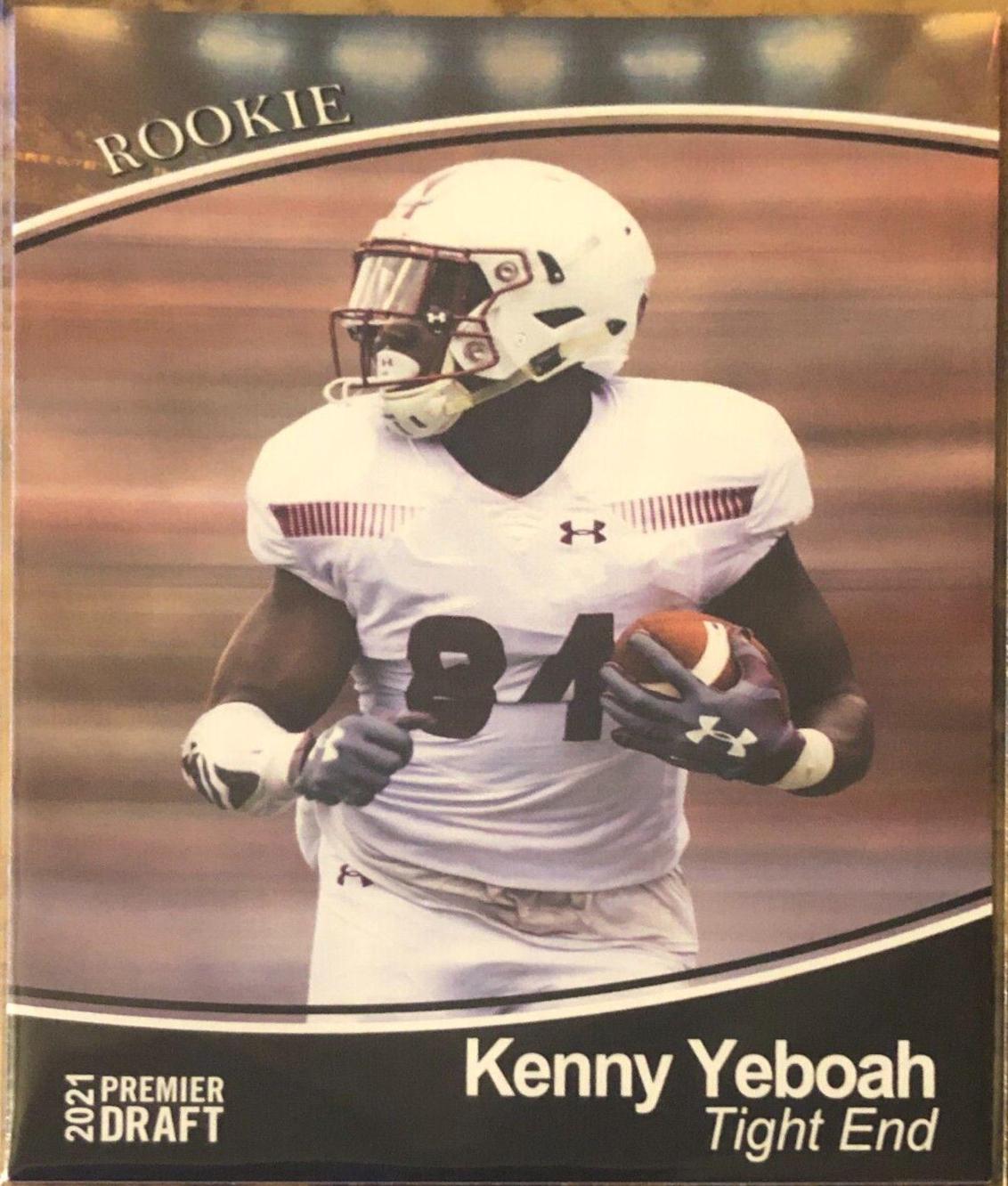 Kenny Yeboah #140 2021 Sage Premier Draft Football