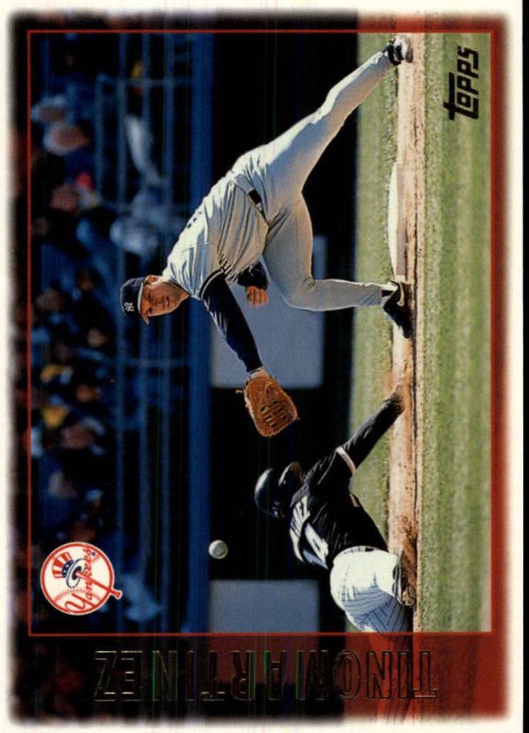 Tino Martinez #187 Baseball Cards 1997 Topps