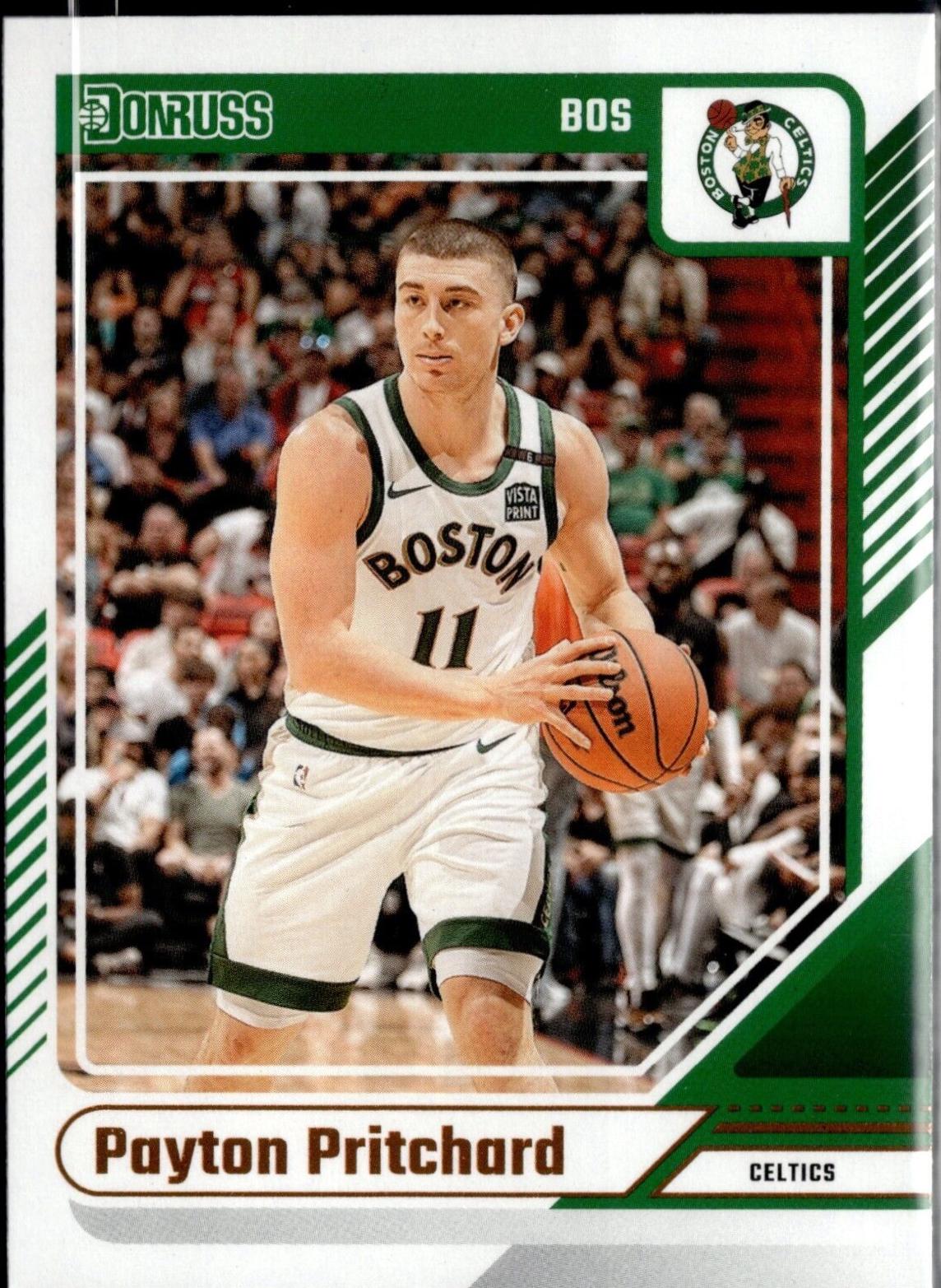 Payton Pritchard #137 Basketball Cards 2024 Panini Donruss