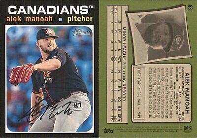 Alek Manoah #68 2020 Topps Heritage Minor League Baseball