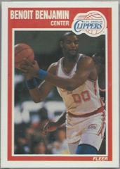 Benoit Benjamin #69 Basketball Cards 1989 Fleer Prices