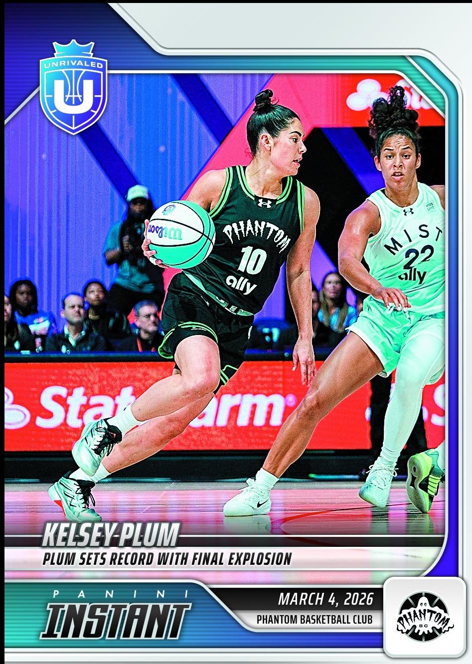 Kelsey Plum #64 2026 Panini Instant Unrivaled Basketball