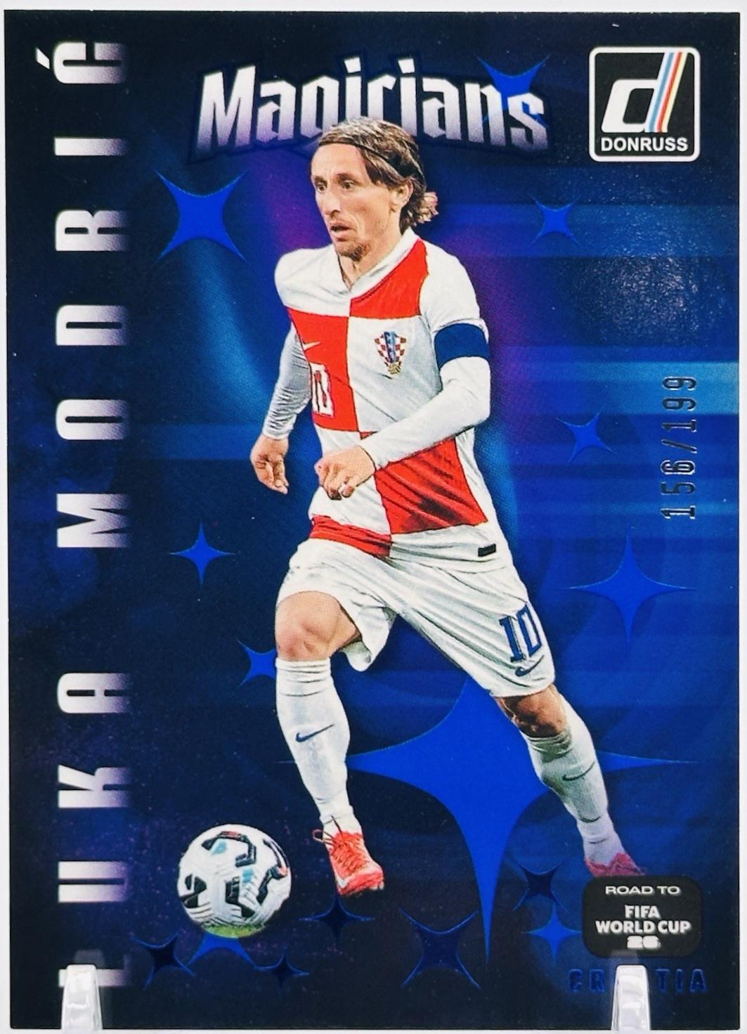 Luka Modric [Blue] #5 Prices | 2025 Panini Donruss Road to FIFA ...