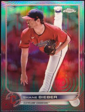 Shane Bieber [Sonic Aqua Pink Pulse] #208