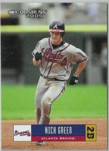 Nick Green #101 Baseball Cards 2005 Donruss