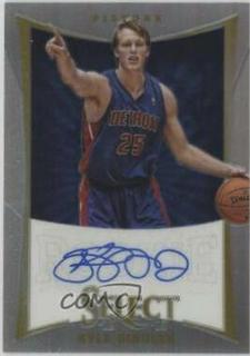 Kyle Singler Autograph Gold Prizm