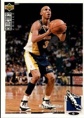 Reggie Miller #31 Basketball Cards 1994 Collector's Choice