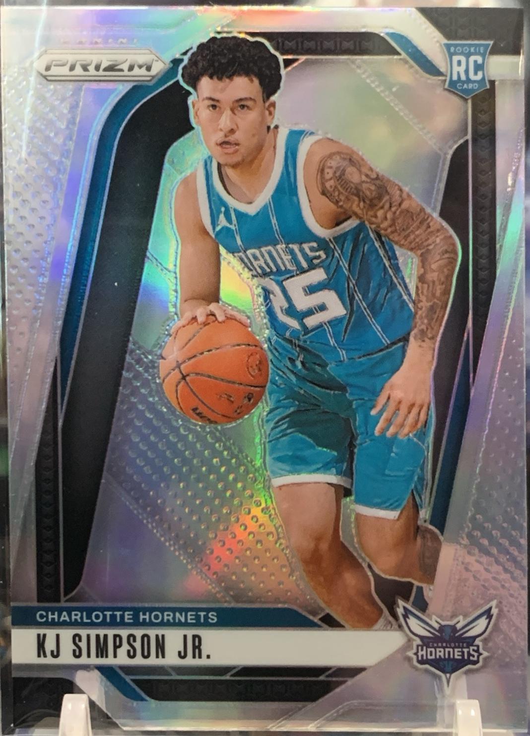 KJ Simpson Jr. [Silver] #247 Prices [Rookie] | 2024 Panini Prizm