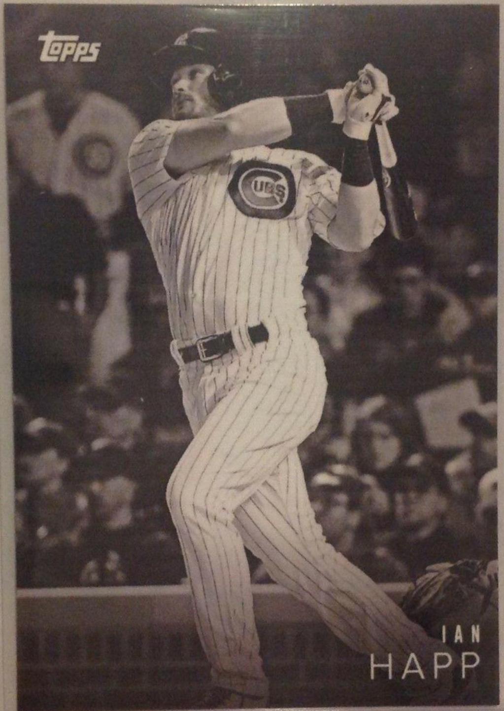 Ian Happ #19 Baseball Cards 2018 Topps on Demand Black & White