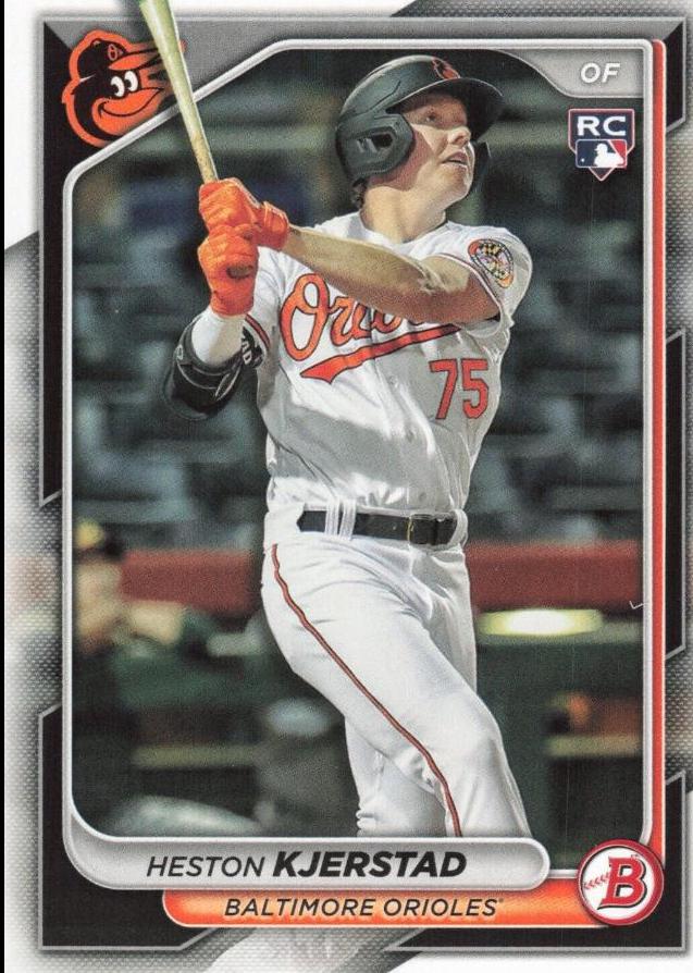 Heston Kjerstad #9 Baseball Cards 2024 Bowman