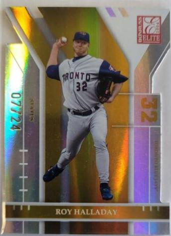 Roy Halladay #70 Baseball Cards 2004 Donruss Elite