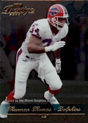 Thurman Thomas #104 2000 Playoff Prestige Football