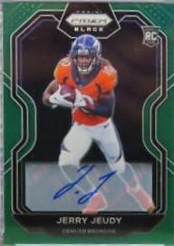 Jerry Jeudy [Green Signature] #PB-12