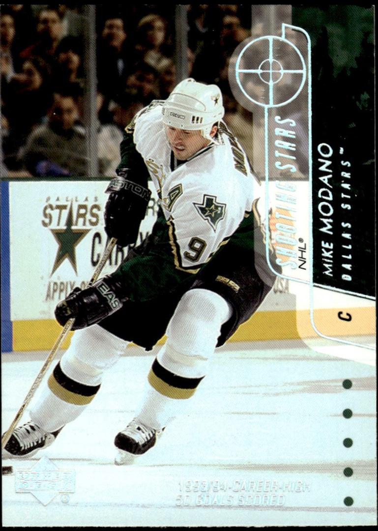 Mike Modano #SS5 Hockey Cards 2002 Upper Deck Shooting Stars