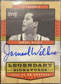 Jamaal Wilkes Legendary Signatures