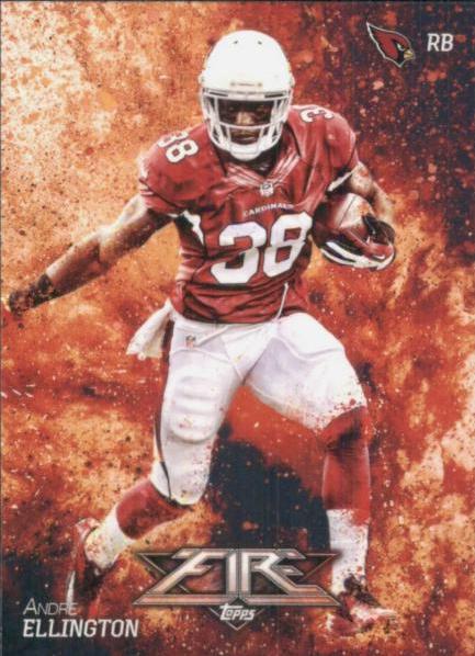Andre Ellington #25 2014 Topps Fire Football