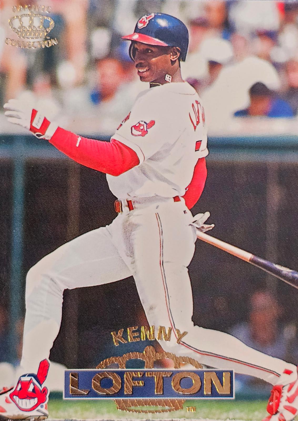 Kenny Lofton #303 1996 Pacific Crown Collection Baseball