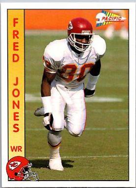 Fred Jones #463 Football Cards 1992 Pacific