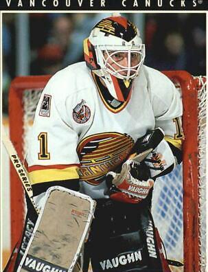 Kirk McLean #158 Hockey Cards 1993 Pinnacle