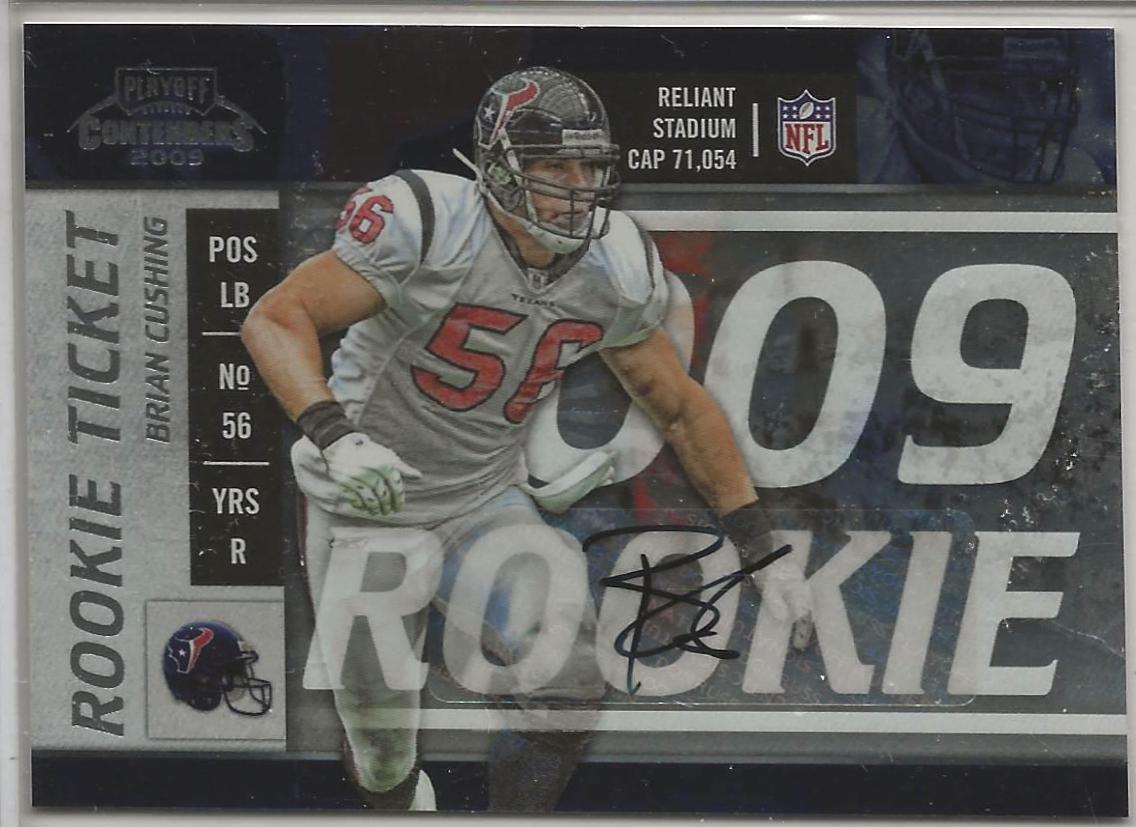 Brian Cushing #147 2009 Playoff Contenders Football
