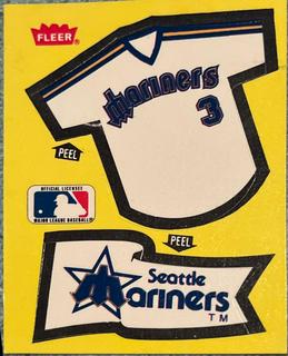 Mariners”Jersey, Pennant Sticker “