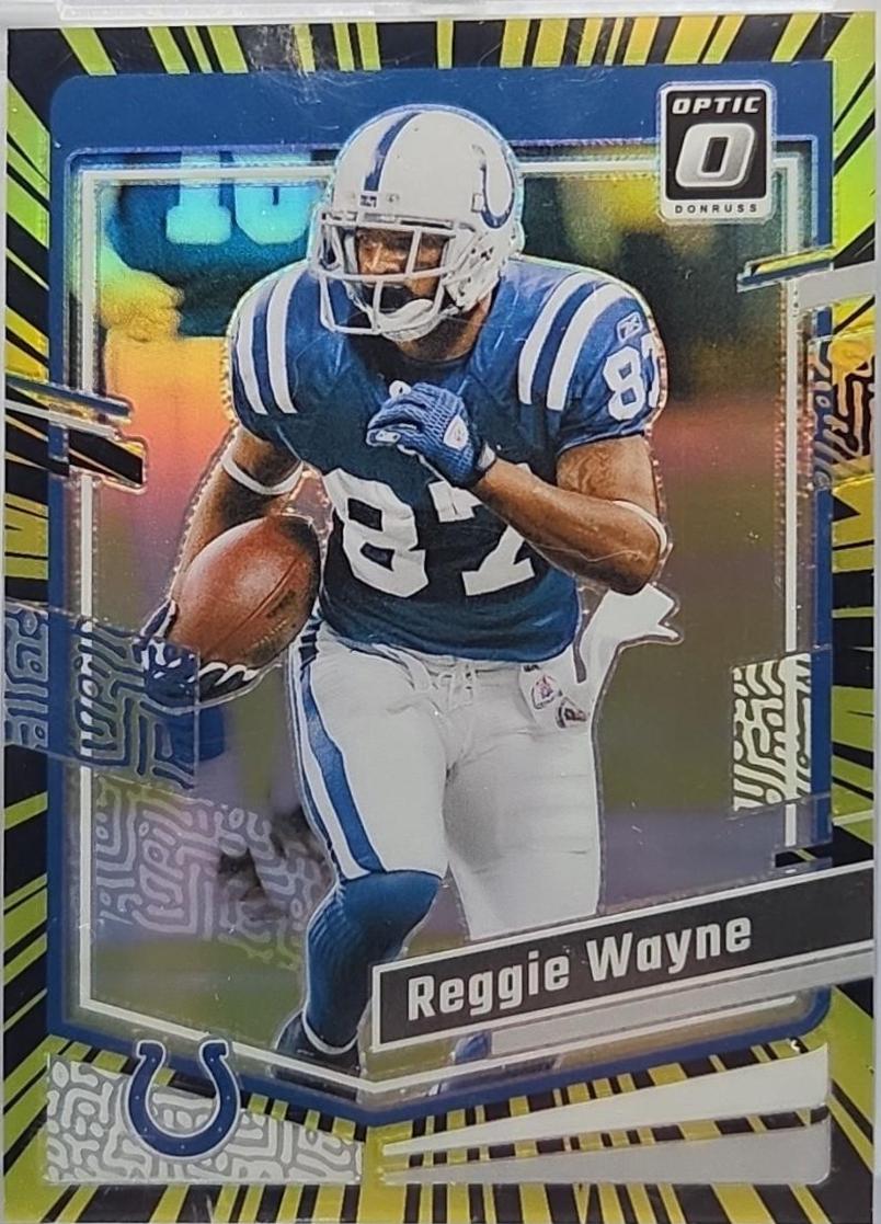 Reggie Wayne [Gold Black Shock] #80