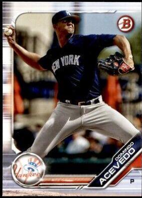 Domingo Acevedo #BD-102 Baseball Cards 2019 Bowman Draft