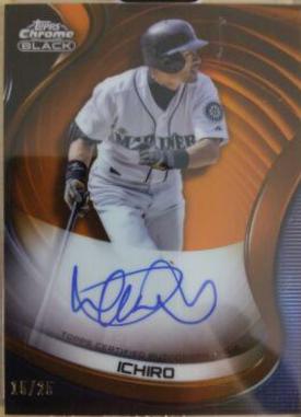 Ichiro [Orange] #CBA-I Prices | 2022 Topps Chrome Black Autographs