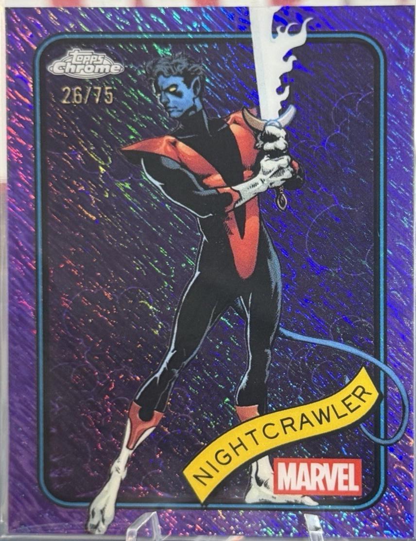 Nightcrawler Purple Shimmer Refractor
