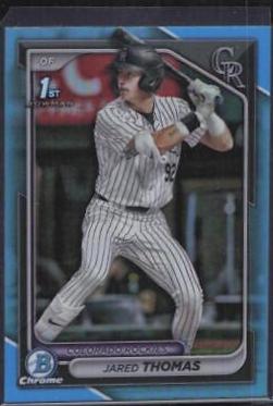 Jared Thomas [Sky Blue Refractor] #BDC-11