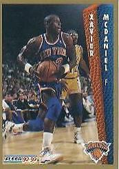 Xavier McDaniel #153 Basketball Cards 1992 Fleer