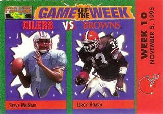 Steve McNair / Leroy Hoard - Cleveland Browns / Houston Oilers