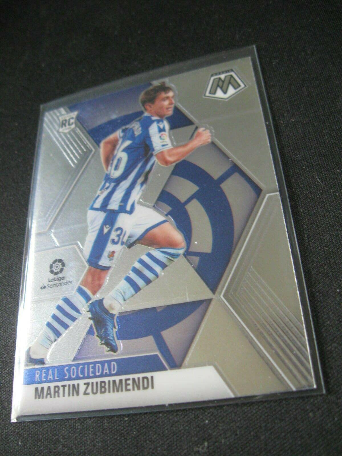 Martin Zubimendi #53 Soccer Cards 2020 Panini Mosaic La Liga