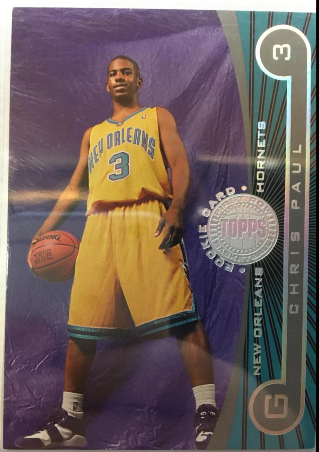 Chris Paul #108 Basketball Cards 2005 Topps First Row