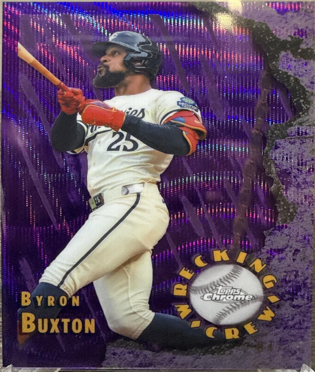 Byron Buxton [Purple] #WC-11 Prices | 2026 Topps Chrome Wrecking